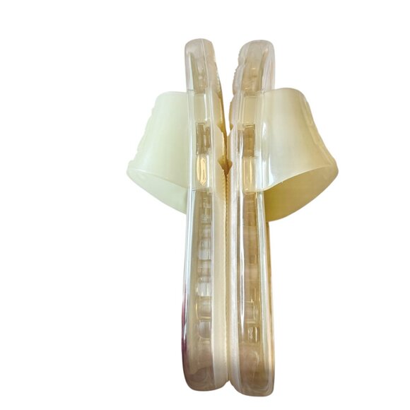 Tory Burch NEW Bubble Jelly Ivory Slide Sandals Women's size 11M - Picture 6 of 8